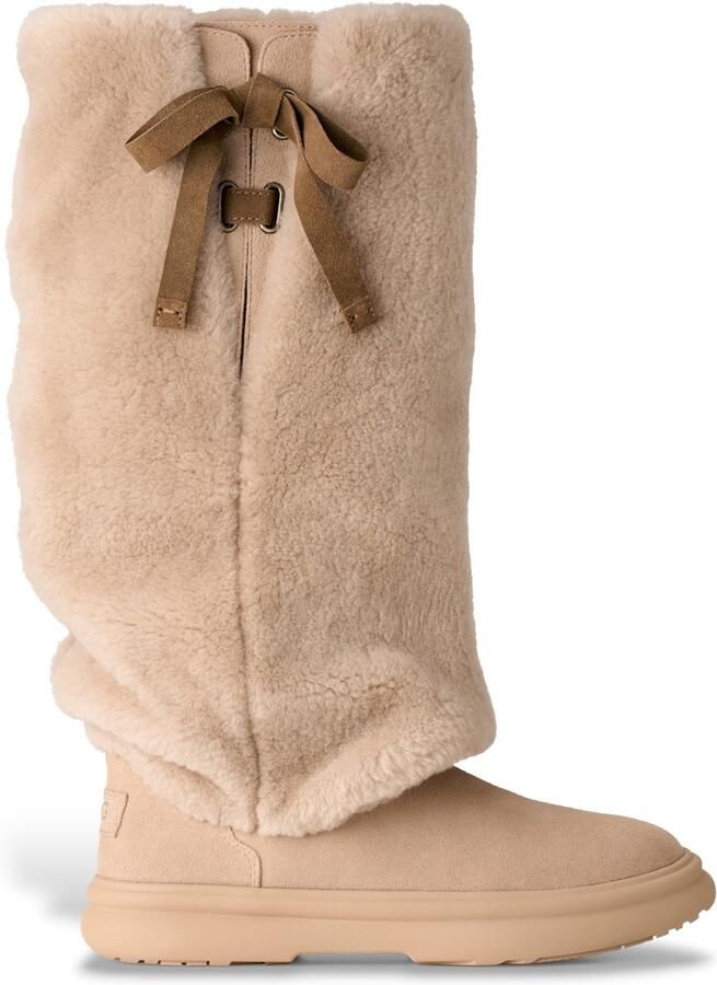 UGG Beige leren Après City hoge laarzen