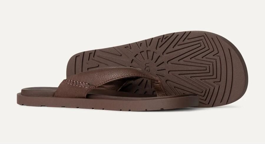 UGG Teenslippers Seaside II Flip pool slides sandaal flats met zacht voetbed - Foto 2