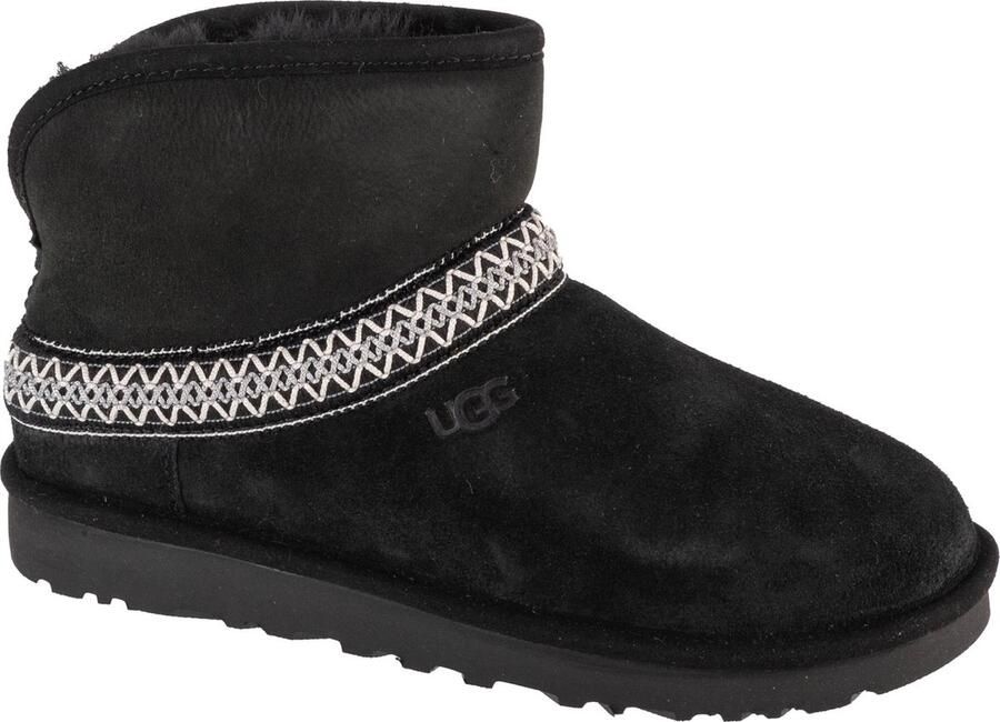 UGG Boots zonder sluiting CLASSIC MINI CRESCENT winterlaarzen snowboots met knusse binnenvoering