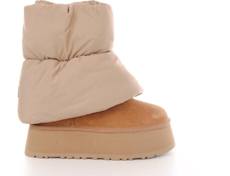 Ugg Classic Mini Dipper enkellaarsje van suède met afneembare beenwarmer