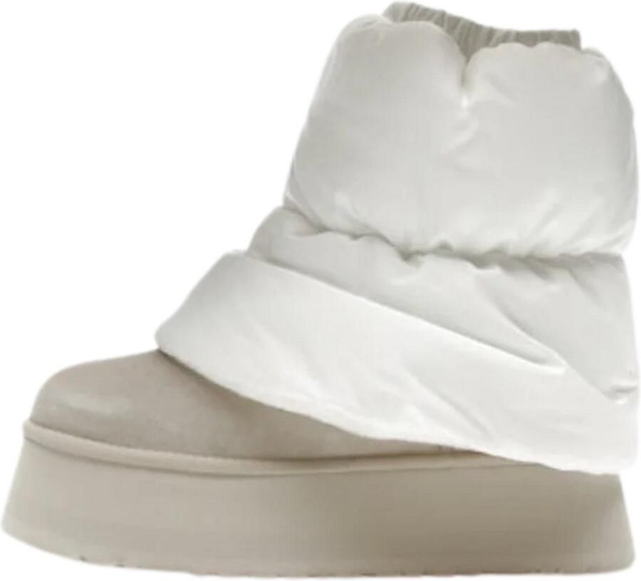 UGG Classic Mini Dipper Puffer Boot White Ceramic (Women's)