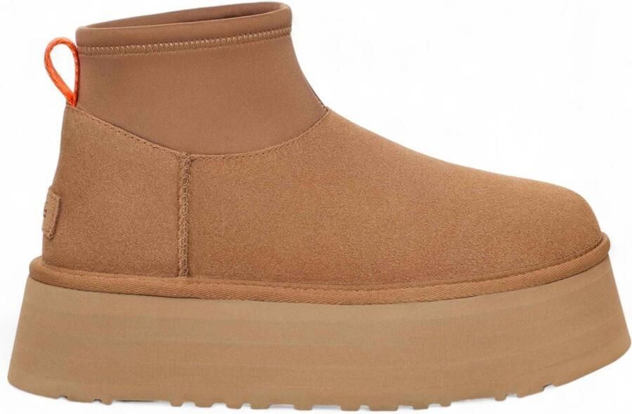 UGG Plateaulaarsjes CLASSIC MINI DIPPER instap boots winterlaarzen snowboots met plateauzool