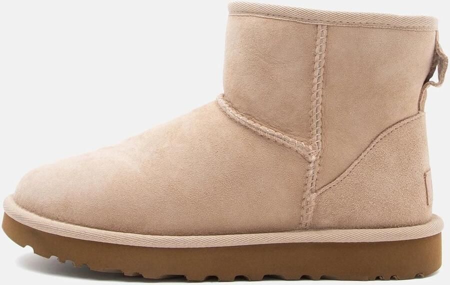 UGG Boots zonder sluiting Classic Mini II comfortabele schoen vrijetijdsschoen in twinface-design