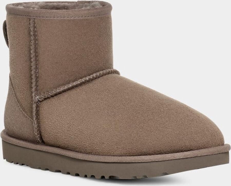 UGG CLASSIC MINI II W Gevoerde laarzenSnowbootsDames laarzenHeren laarzen Grijs - Foto 2