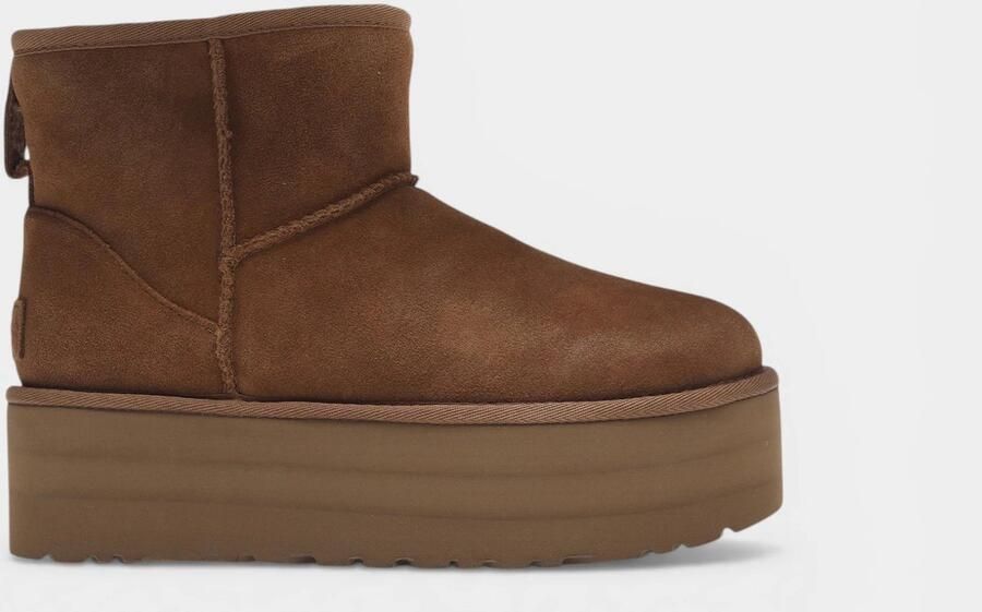 Ugg Pantoffels Classic Mini Platform Boot Chestnut ( 's) - Foto 1