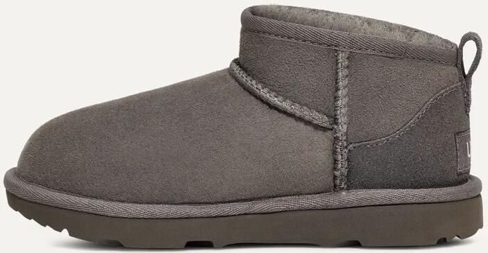 Ugg Classic Ultra Mini suède enkelboots grijs Suede 32.5