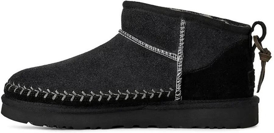 UGG CLASSIC ULTRA MINI BIARRITZ Dames Schoenen Zwart