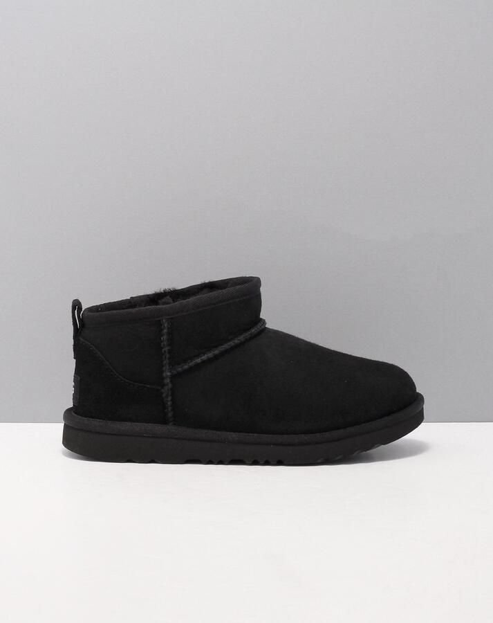 UGG Classic Ultra Mini Boot Black (Kids)