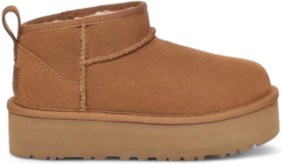 Ugg Classic Ultra Mini Platform black (GS) Unisex Boots bruin Schoenen