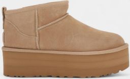 Ugg Lage Sneakers Classic Ultra Mini Platform Boot Sand (Women's)