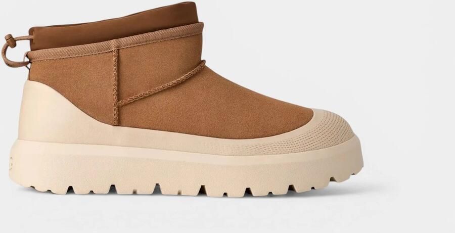 Ugg Snowboots Classic Ultra Mini Weather Hybrid Boot Chestnut Whitecap