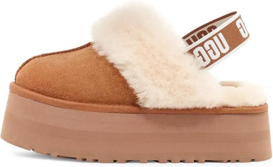 Ugg W Funkette Slippers Dames burnt cedar maat: 40 beschikbare maaten:36 37 38 39 40 41 - Foto 3