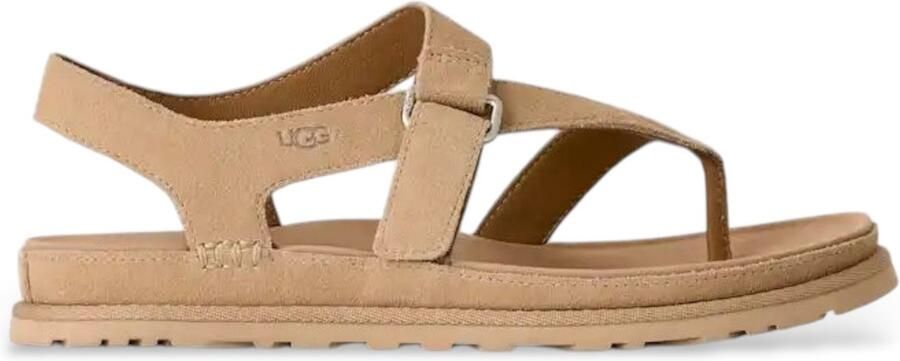UGG Zand Goldengaze Toe Post Sandalen Zand