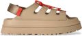 Ugg Sandalen met sleehak GoldenGlow Toggle Sandal Mustard Seed - Beige