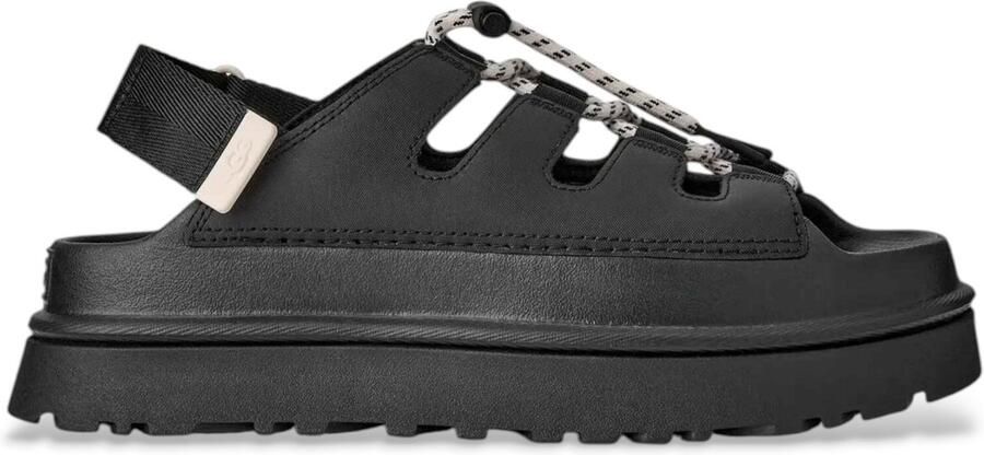 Ugg Sandalen met sleehak GoldenGlow Toggle Sandal Black