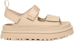 UGG Plateausandalen Goldenglow zomerschoen strandschoen plateausandaal met klittenbandsluitingen