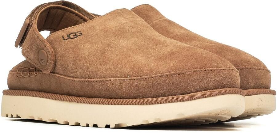 UGG Clogs Unisex W GOLDENSTAR CLOG Huisslippers plateauschoen mule met draaibare hielriem - Foto 4
