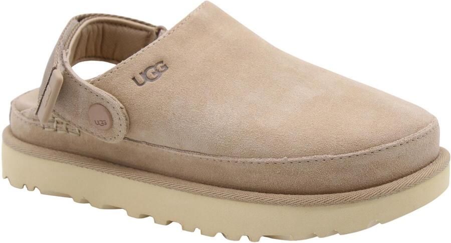 UGG Clogs Unisex W GOLDENSTAR CLOG Huisslippers plateauschoen mule met draaibare hielriem
