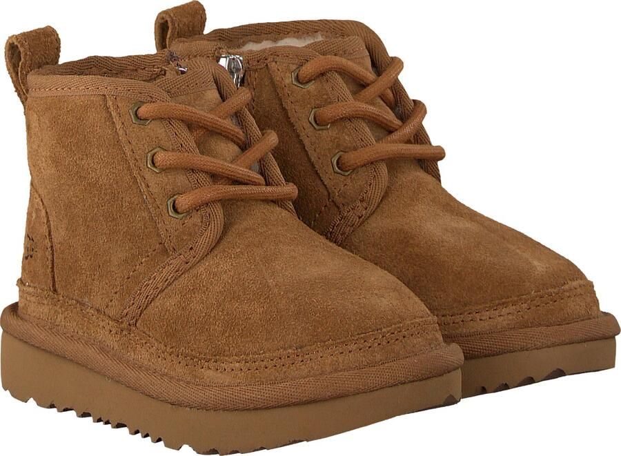 Ugg Neumel II suède veterboots camel Bruin Suede Effen 32.5 - Foto 4