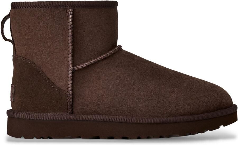UGG Laarzen Donkerbruin W Classic Mini Ii Enkellaarzen Donkerbruin