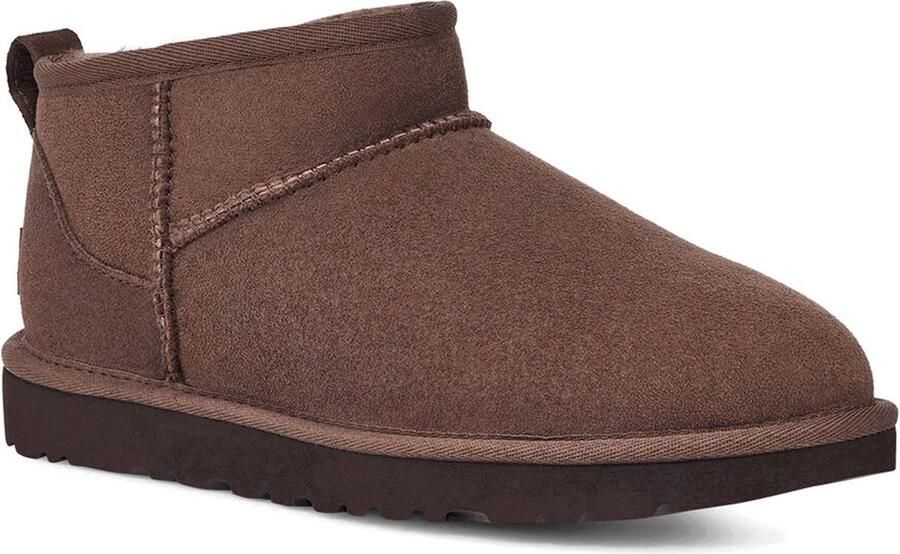 UGG Boots zonder sluiting Classic Ultra Mini comfortabele schoen vrijetijdsschoen met logopatch - Foto 4