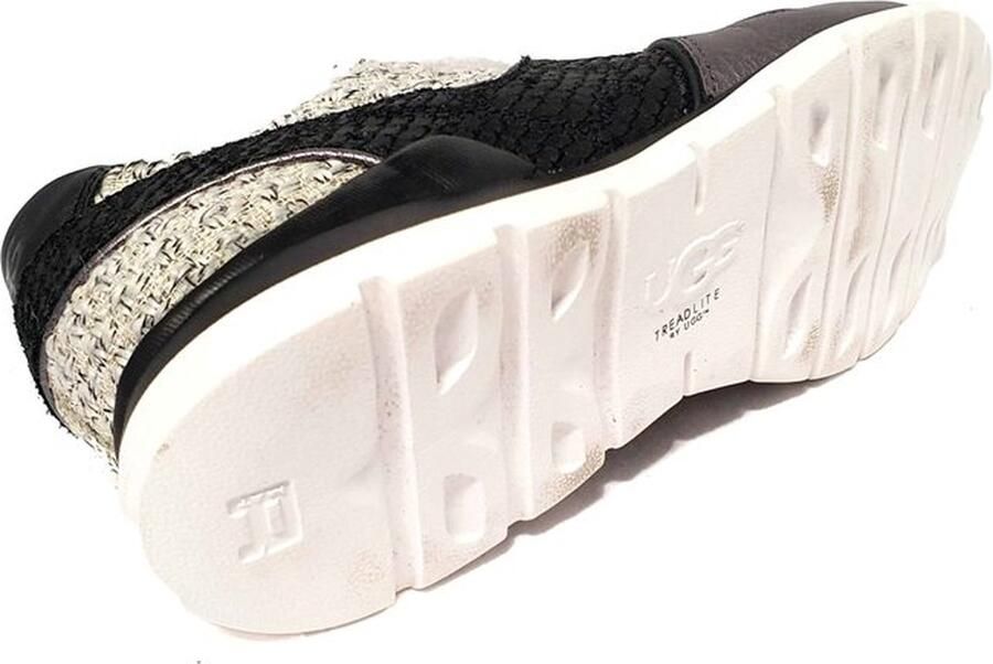 UGG Leather Dames Sneaker Deaven 1012177 Black - Foto 5