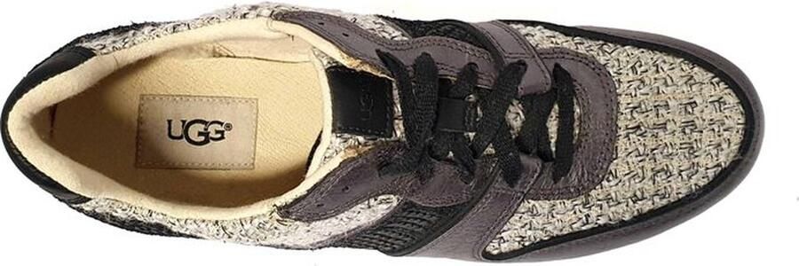 UGG Leather Dames Sneaker Deaven 1012177 Black - Foto 6