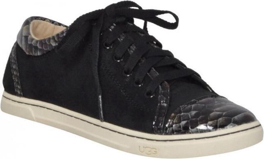 UGG Leather Dames Sneaker Taya 1005569 Black - Foto 6