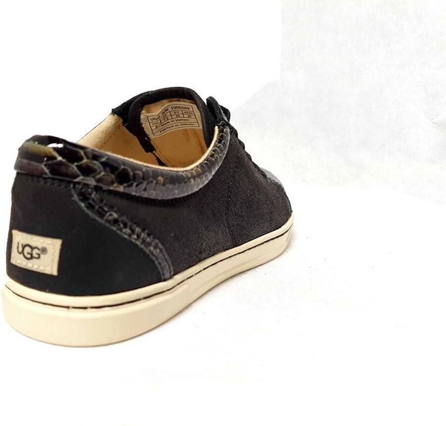 UGG Leather Dames Sneaker Taya 1005569 Black - Foto 2