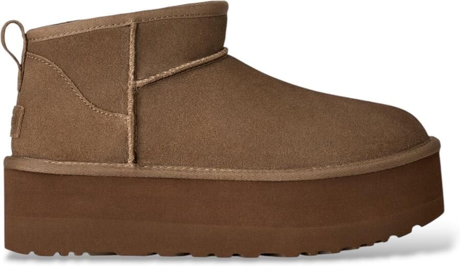 UGG Leren Classic Ultra Mini Platform laarzen