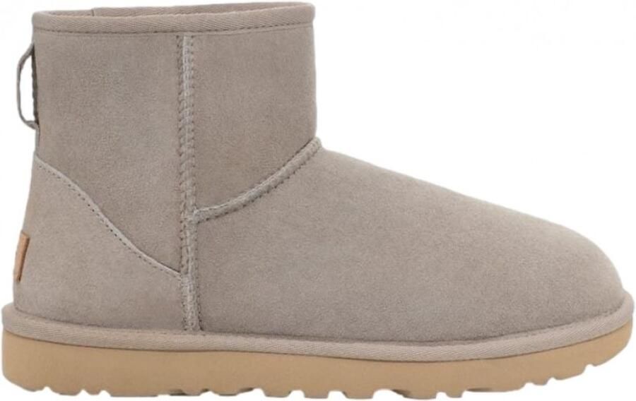 UGG Boots zonder sluiting Classic Mini II comfortabele schoen vrijetijdsschoen in twinface-design