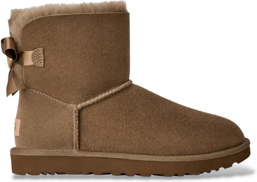 UGG Leren Mini Bailey Bow II laarzen