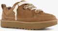 Ugg Lo Lowmel-Sneaker in Brown Suede Textiel Gerecyclede Materialen - Bruin