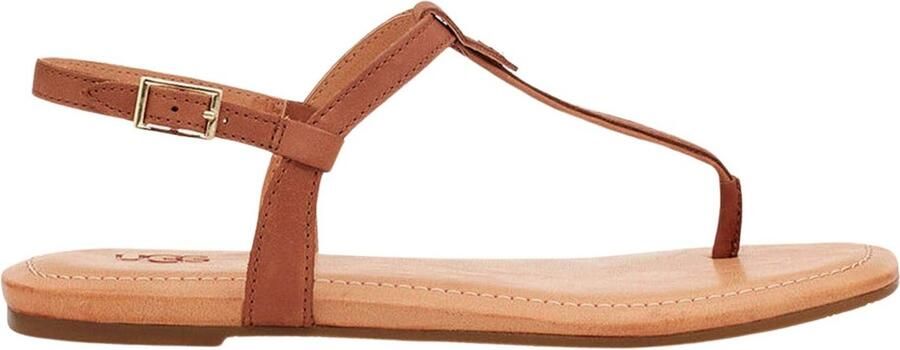 UGG MADEENA W Volwassenen Platte sandalen Kleur: Cognac - Foto 2