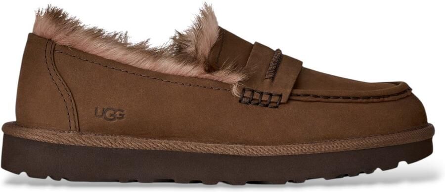 UGG Mocassins van Leer Ellis Nubuck Loafer