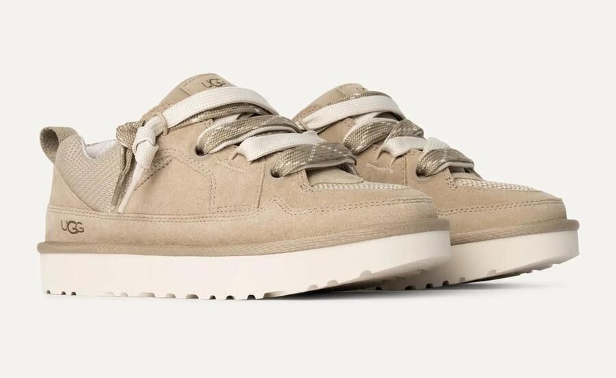UGG Sneakers LO LOWMEL Plateausneaker veterschoen met EVA-voetbed - Foto 2