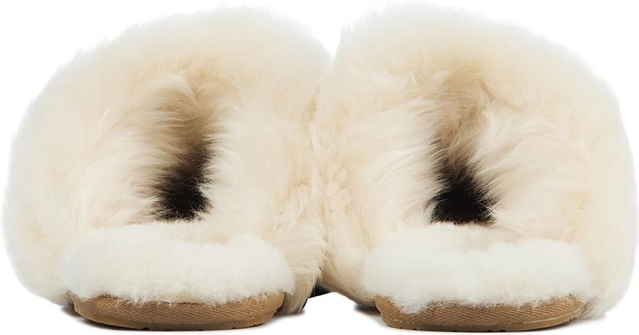 Ugg Bruine Suède Scuff Sis Pantoffel met Shearling Kraag Brown Dames - Foto 9