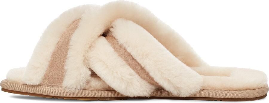 Ugg Beige Pantoffels Wol. Valt normaal: bestel je eigen maat. Beige Dames - Foto 6