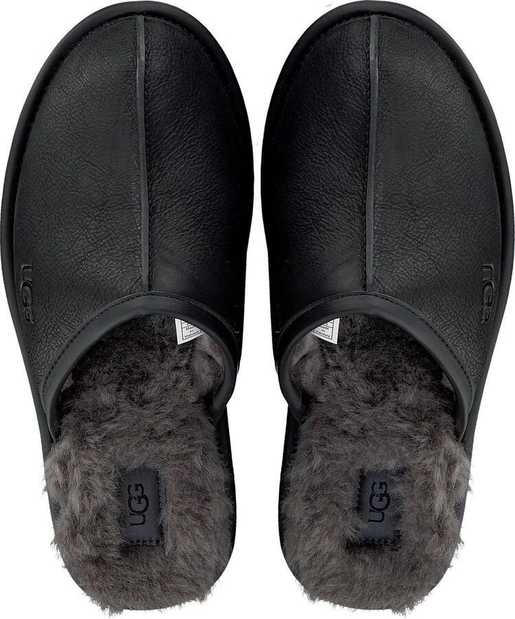 Ugg Schapenvacht Instap Pantoffels Black Heren - Foto 2