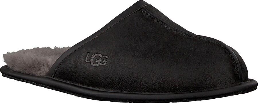 Ugg Schapenvacht Instap Pantoffels Black Heren - Foto 9