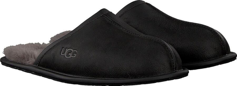 Ugg Schapenvacht Instap Pantoffels Black Heren - Foto 10