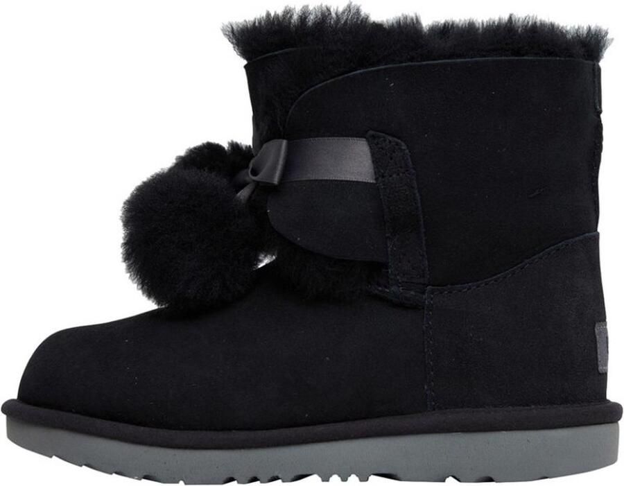 UGG Suede Boot Kids Gita Black 1017403k - Foto 4