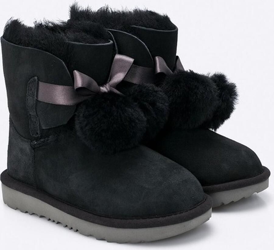 UGG Suede Boot Kids Gita Black 1017403k - Foto 3