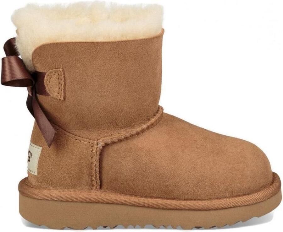 Ugg Mimi Bailey Bow II suède enkelboots camel Bruin Suede 23.5 - Foto 2