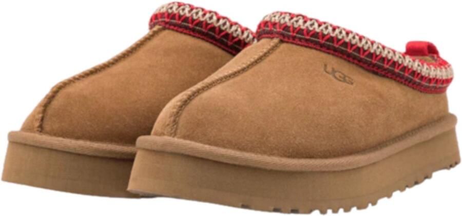 Ugg Tazz suède pantoffels cognac kids Bruin Suede 32.5