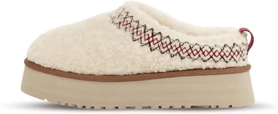 Ugg Modieuze Velours Pantoffels met EVA Zool Beige Dames