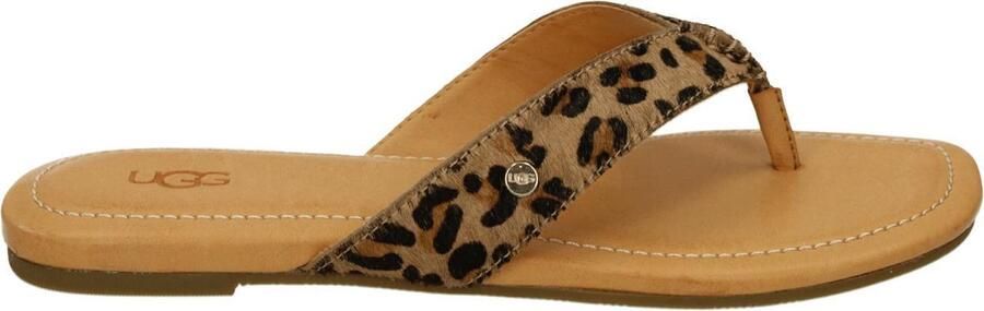 UGG TUOLUMNE LEOPARD W Volwassenen Dames slippersPopulaire damesschoenen Pantoffel Kleur Bruin - Foto 2