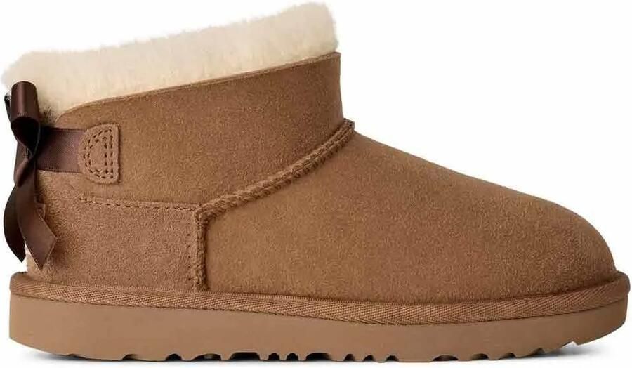 UGG Ultra Mini Bailey Bow Laarzen Bruin Kinderen