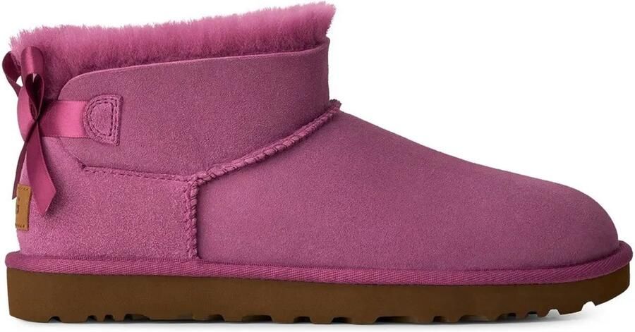 UGG Ultra Mini Bailey Bow Laarzen Paars Vrouw