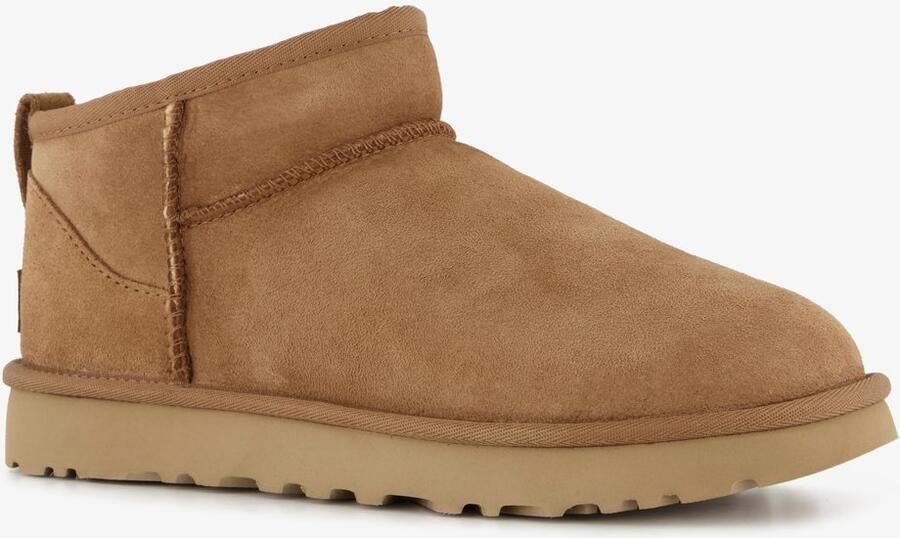 UGG W Classic Ultra Mini Vachtlaarzen Warme Laarzen Dames Camel